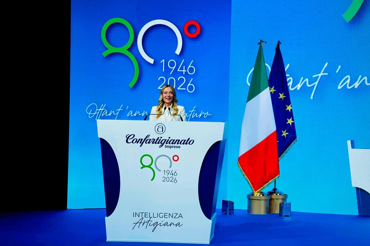Riforma dell'artigianato, Meloni conferma l'impegno del Governo
